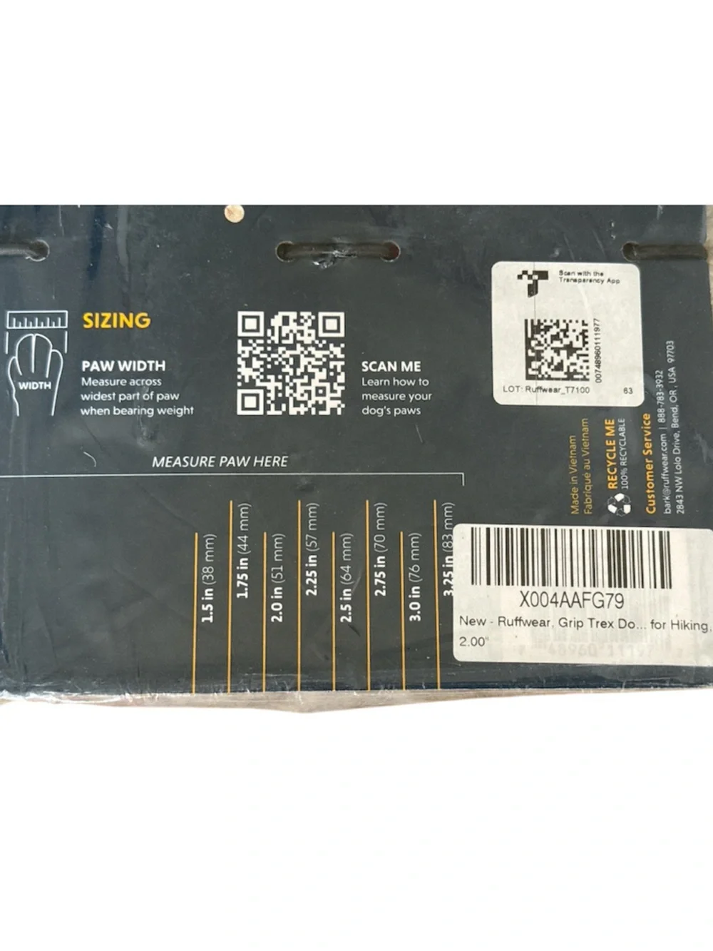 RuffWear never opened